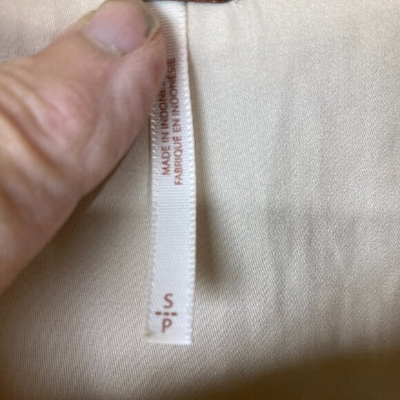 Free People Women Sz S Ivory So Soft Sherpa Oversized Teddy Button Down Pea Coat - Picture 6 of 9